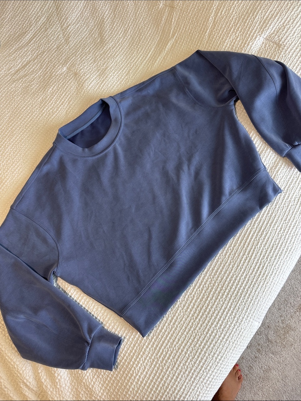 lululemon athletica Slate Blue Crewneck Sweatshirt
